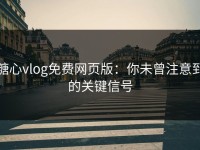 糖心vlog免费网页版：你未曾注意到的关键信号