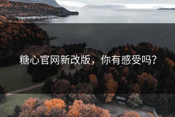 糖心官网新改版，你有感受吗？