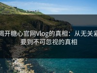 揭开糖心官网Vlog的真相：从无关紧要到不可忽视的真相