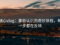糖心vlog：重新认识的奇妙旅程，每一步都在反转